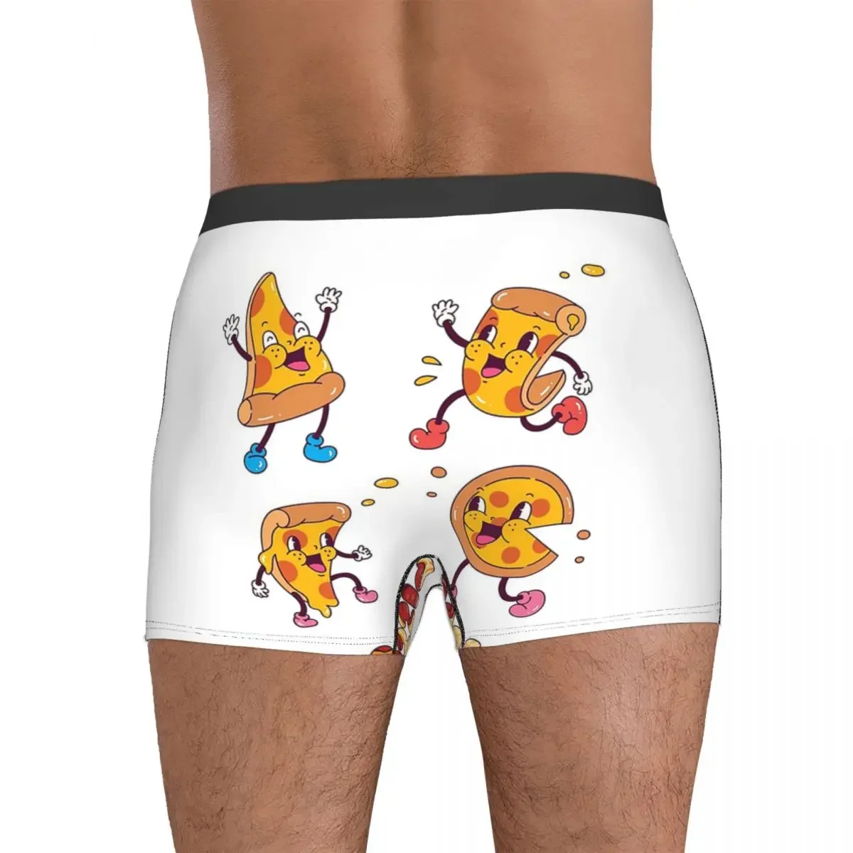 Boxer Mutande Pantaloncini I Love Pizza Mutandine Intimo comodo da uomo per Homme Uomo Regali fidanzato