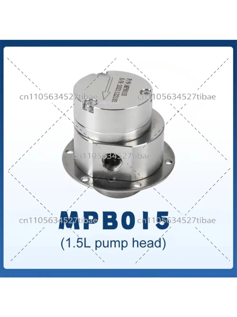MPB015 Magnetic Gear Pump 316L Stainless Steel Oil Transfer Pump 0.35ml/rev Micro Head Magnetic Drive