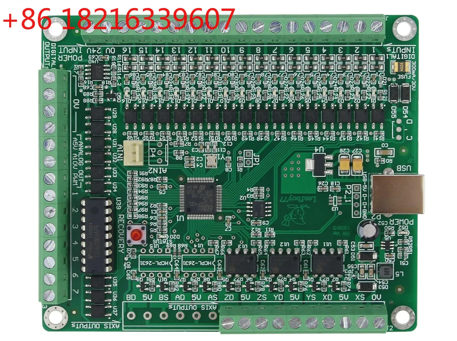 TAO  LF77-AKZ250-USB3-NPN 3 Axis 5 Axis Mach3 Motion Controller Mach3 USB Controller For CNC Engraving Machines