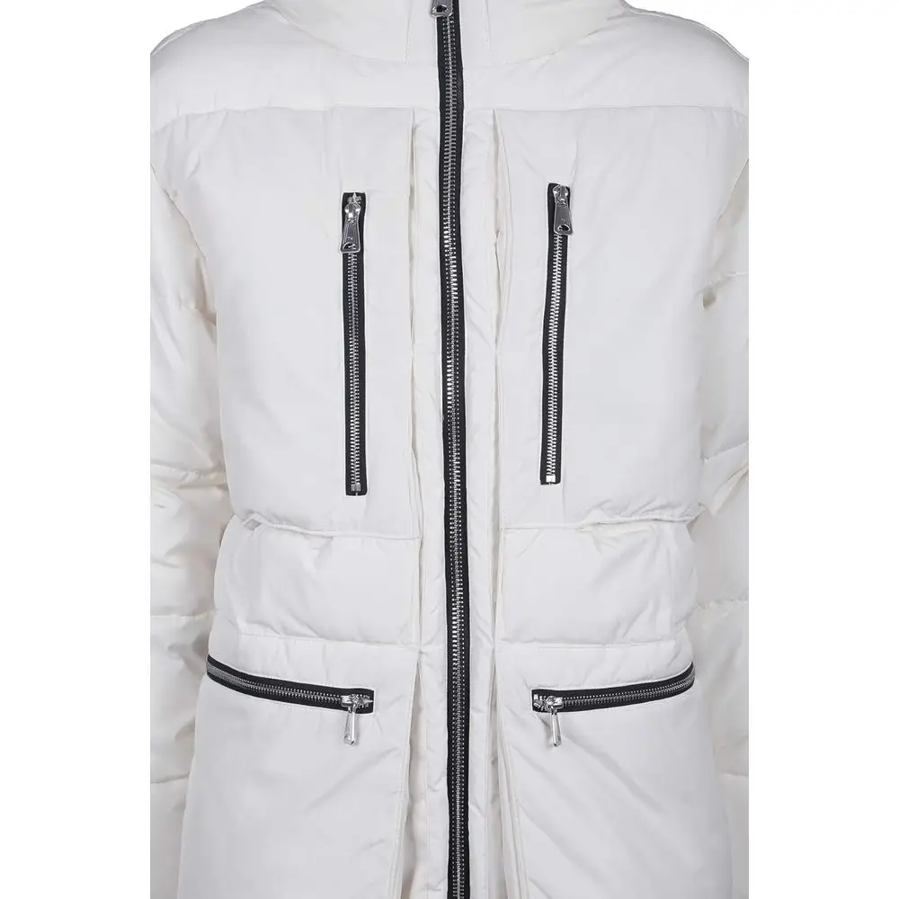 Parka masculina com capuz Sherpa acolchoada pesada