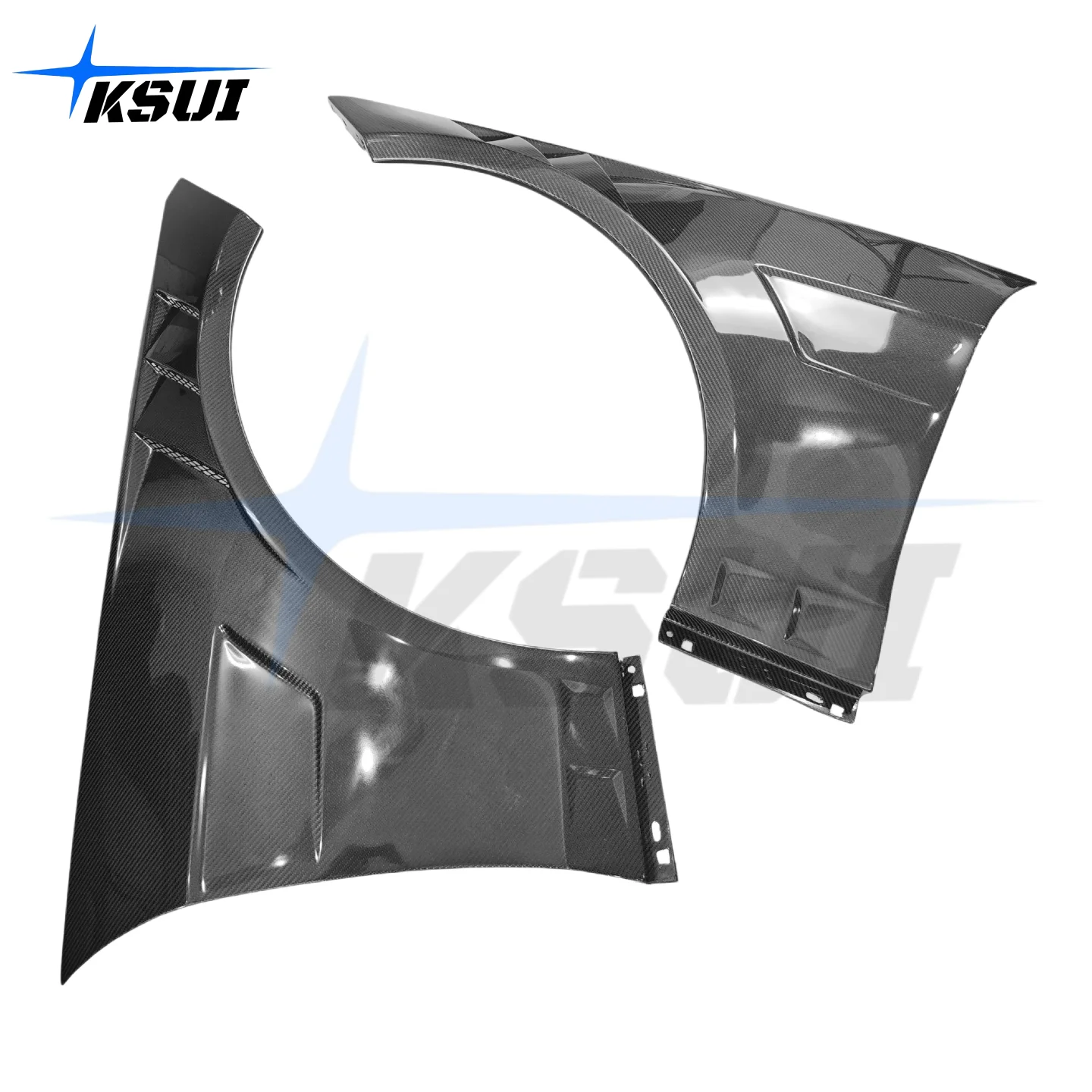 Carbon Fiber Body Kit Car Front Side Carbon Fiber Fenders for Mercedes-Benz E-Class W212 E200 E300 E63 2013-2016