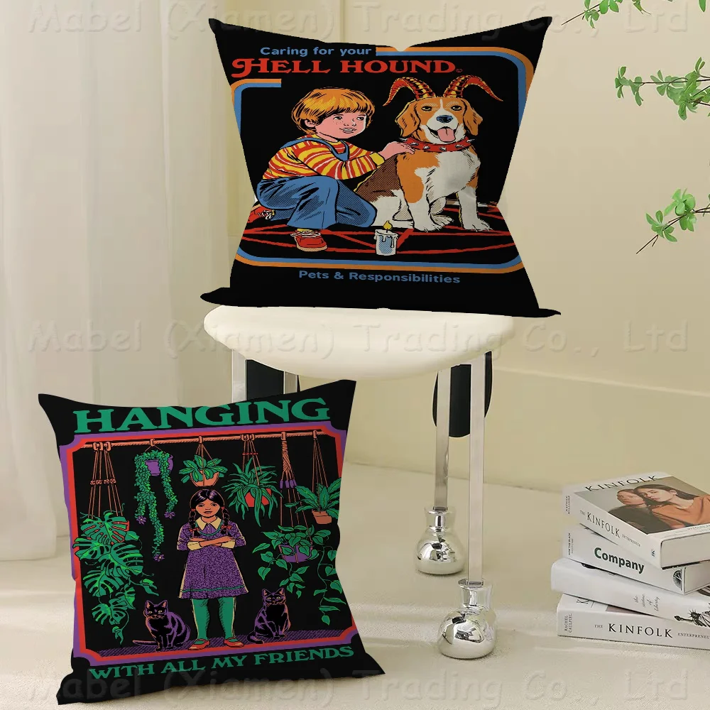 

Steven Rhodes Art Pillow Cover Design Cushion Cover Decor Holiday Decorati