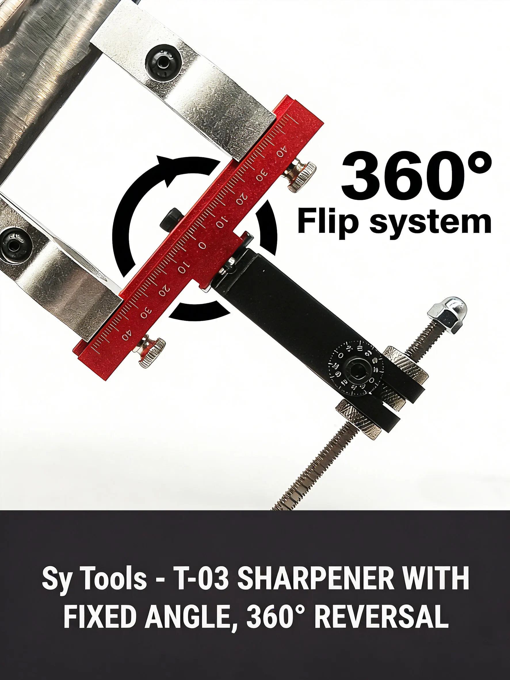 /Y-01 Universalklemme für die Befestigung von Messern in Festwinkel-Schärfsystemen Ruixin Pro/Sy Tools/Tsprof/Xarilk – Detail 22