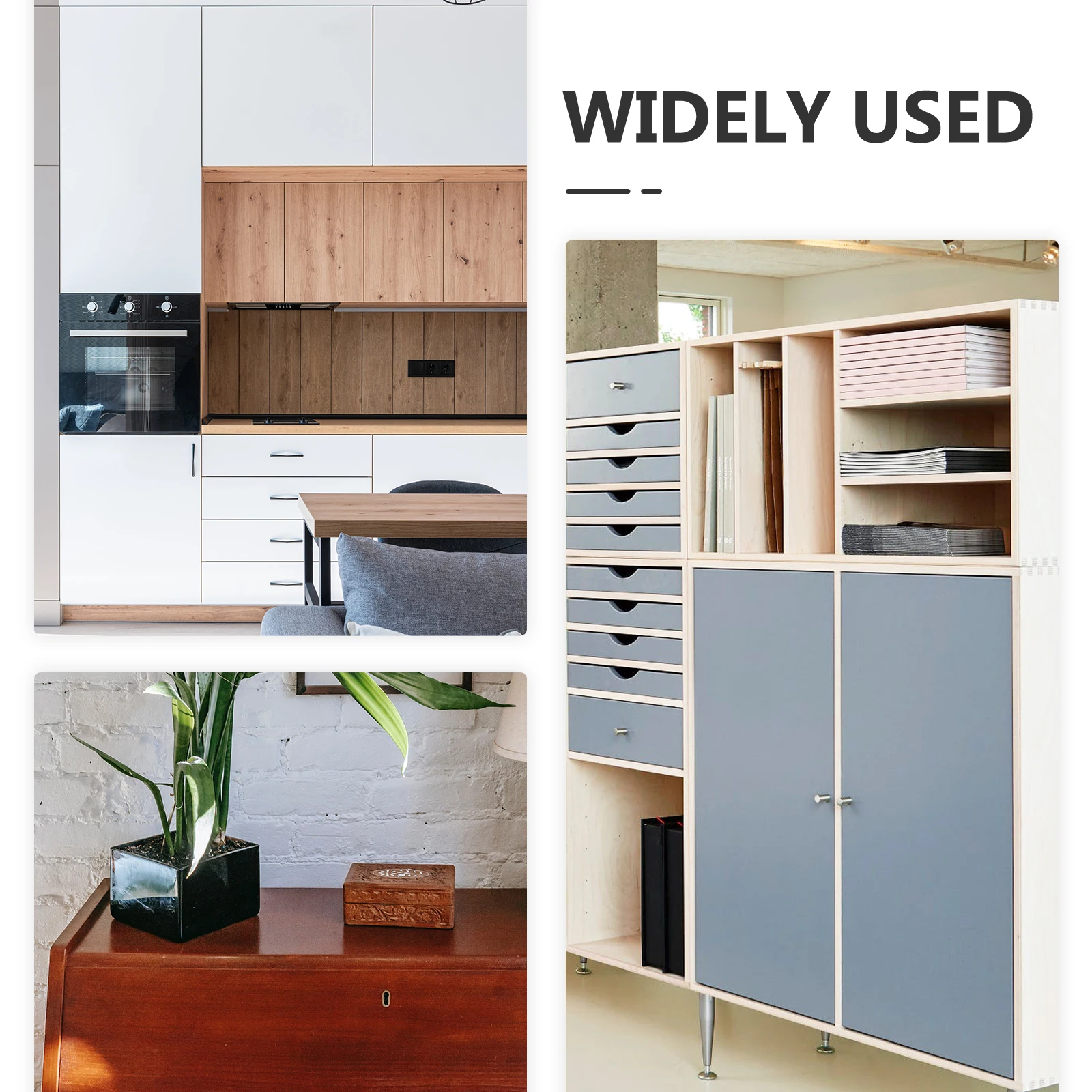 

Hydraulic Buffer Hinges Cabinet Doors No Drilling Damping Kitchen Cupboard Smooth Closing Strong Materials Easy