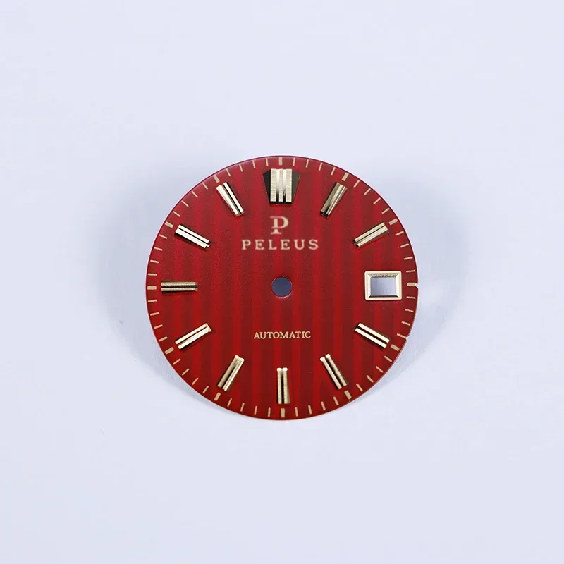 peleus DIY Bamboo Grain Dial For NH35/34 28.5MM MOD