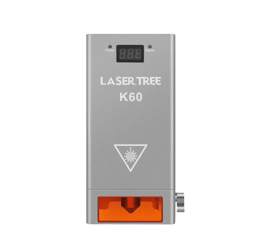 

LASER TREE K60 60W High Optical Power 450nm Blue Laser Module 60W with Built-in 12 Laser Diodes for CNC Cutter Engraver Machine