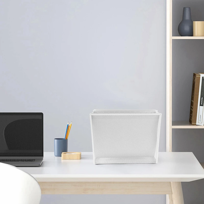

Hanging File Organizer Filing Box Desk Organizer Holder With 5 Hanging Folders Included