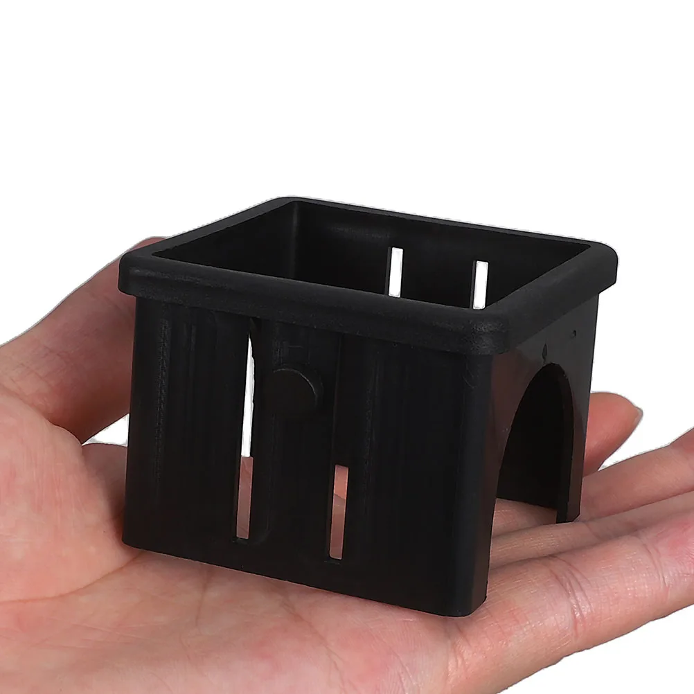 

6pcs Hollow Square Tube Sleeve Adapter: Fitness Machine Parts Sliding Converter Inner Protector For Gym Professional Use Durable