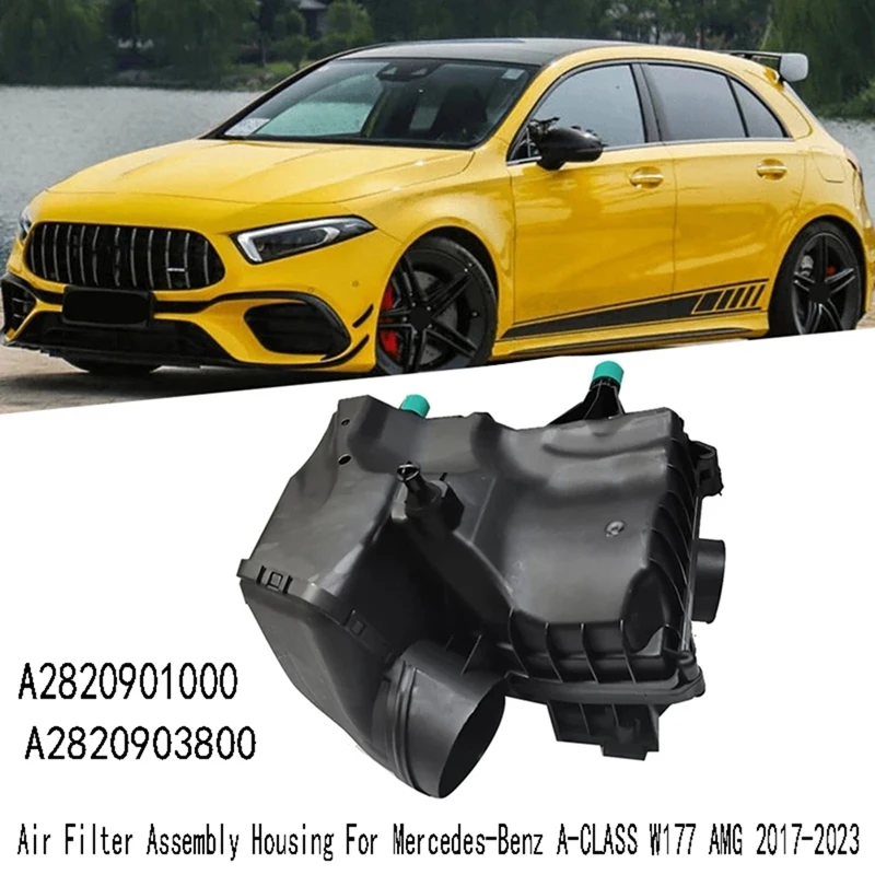 

Автомобильный воздушный фильтр A2820903800 в сборе, корпус для Mercedes-Benz A-CLASS W177 AMG 2017-2023 A2820901000