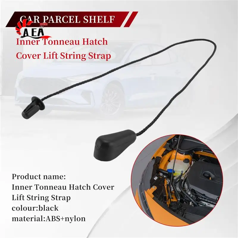 

AEA0-для Ford Focus 2 MK2 Hatchback 2004-2011, внутренняя задняя полка для посылок, внутренняя крышка Tonneau, ремешок, шнур 4M51A46538AB