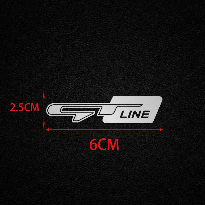 10pcs Car Metal Emblem Stickers Custom Dashboard Decoration Exterior Styling For KIA Gt Line Ceed Sportage Rio Sorento Picanto