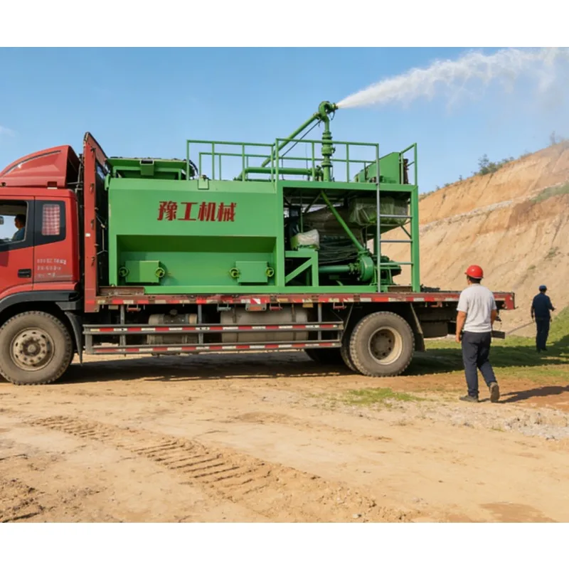 Customized Grass Seeding Machine 8000L Large Capacity Water Tank Sprayer for Revegetation Project