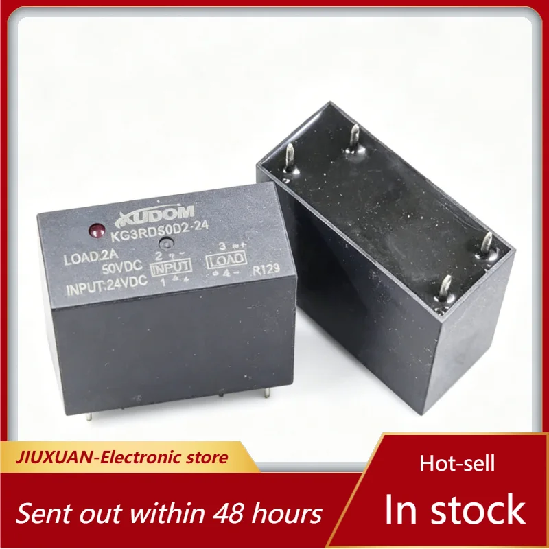 KG3RD50D2-24D PCB Solid State Relay DC24V Input 2A 50VDC Load 4Pin Mini SSR Industrial Control Electronic Replacement Components