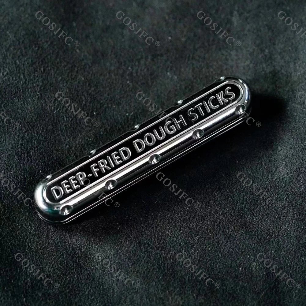 Brinquedos de metal dz topo d titânio azul slider alívio do estresse brinquedo brinquedos para adultos projetos originais empurrar slider