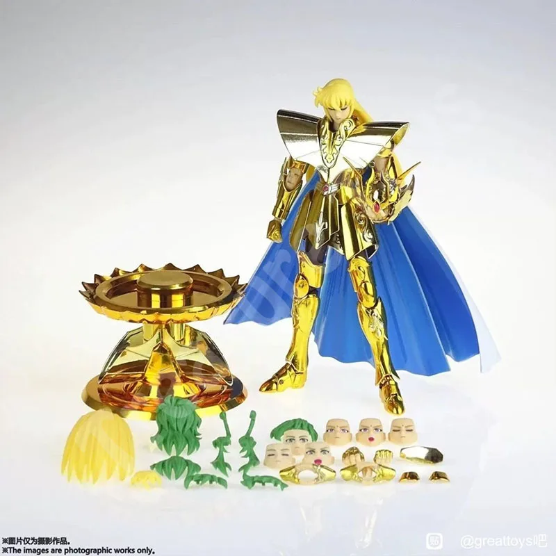 CS Modelo Saint Seiya Mito Pano EX Virgem Shaka Cavaleiros do Zodíaco Anime Figura de ação Estatueta Modelo Brinquedos Presentes