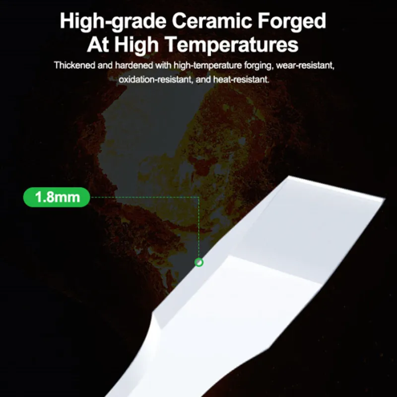 RELIFE TK1 Keramiek Soldeerpasta Schraper Niet-magnetisch voor BGA Moederbord Chip Reparatie Roeren Uitstrijkje Tin Planten Tin Schraper