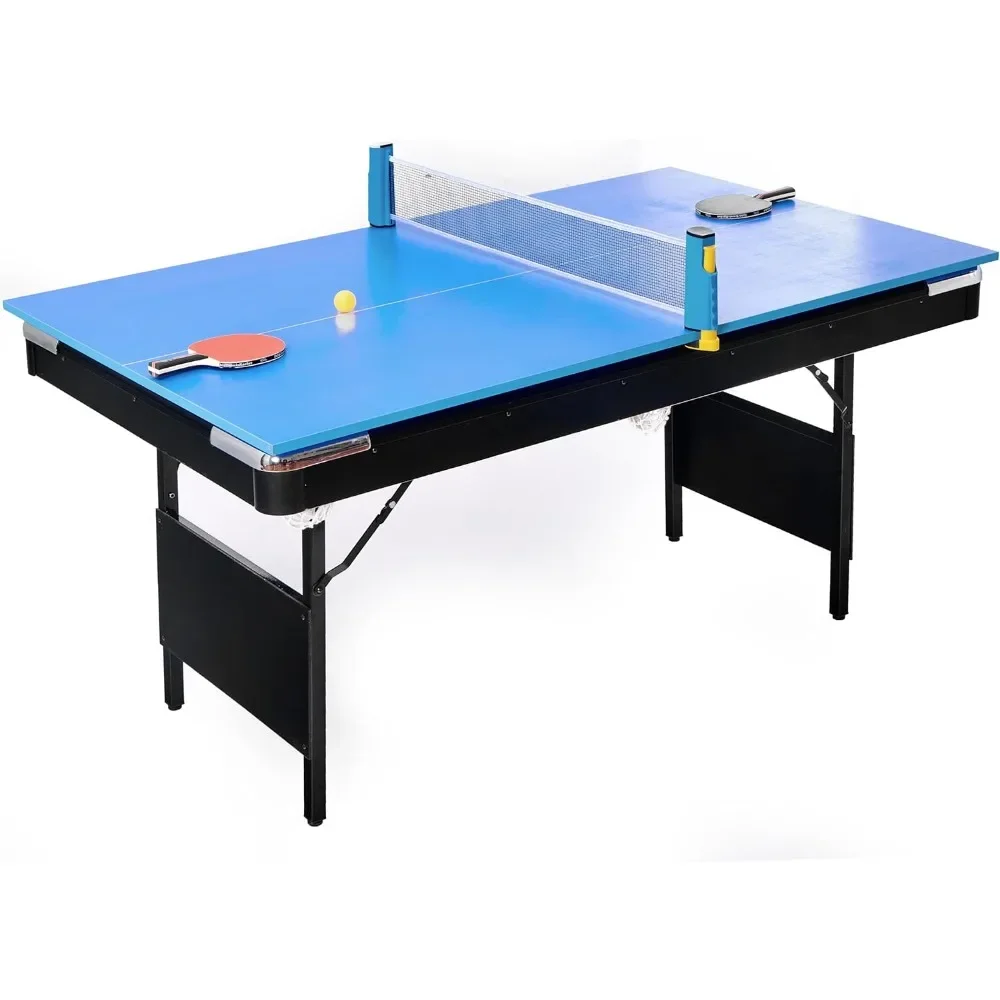 5.5 feet 3-in-1 pool table, game table, table tennis table, billiards, multi-purpose pool table