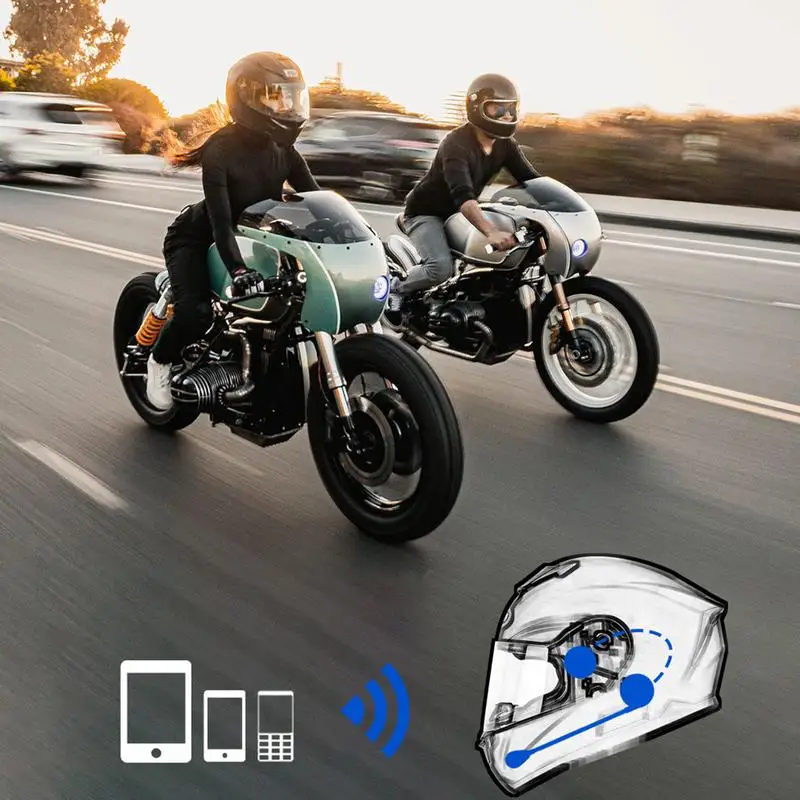 

Helmets Speakers With Mic Motorcycle Wireless Headset With Stereo Sound Waterproof Louder Helmets Headset Speakers 5.0