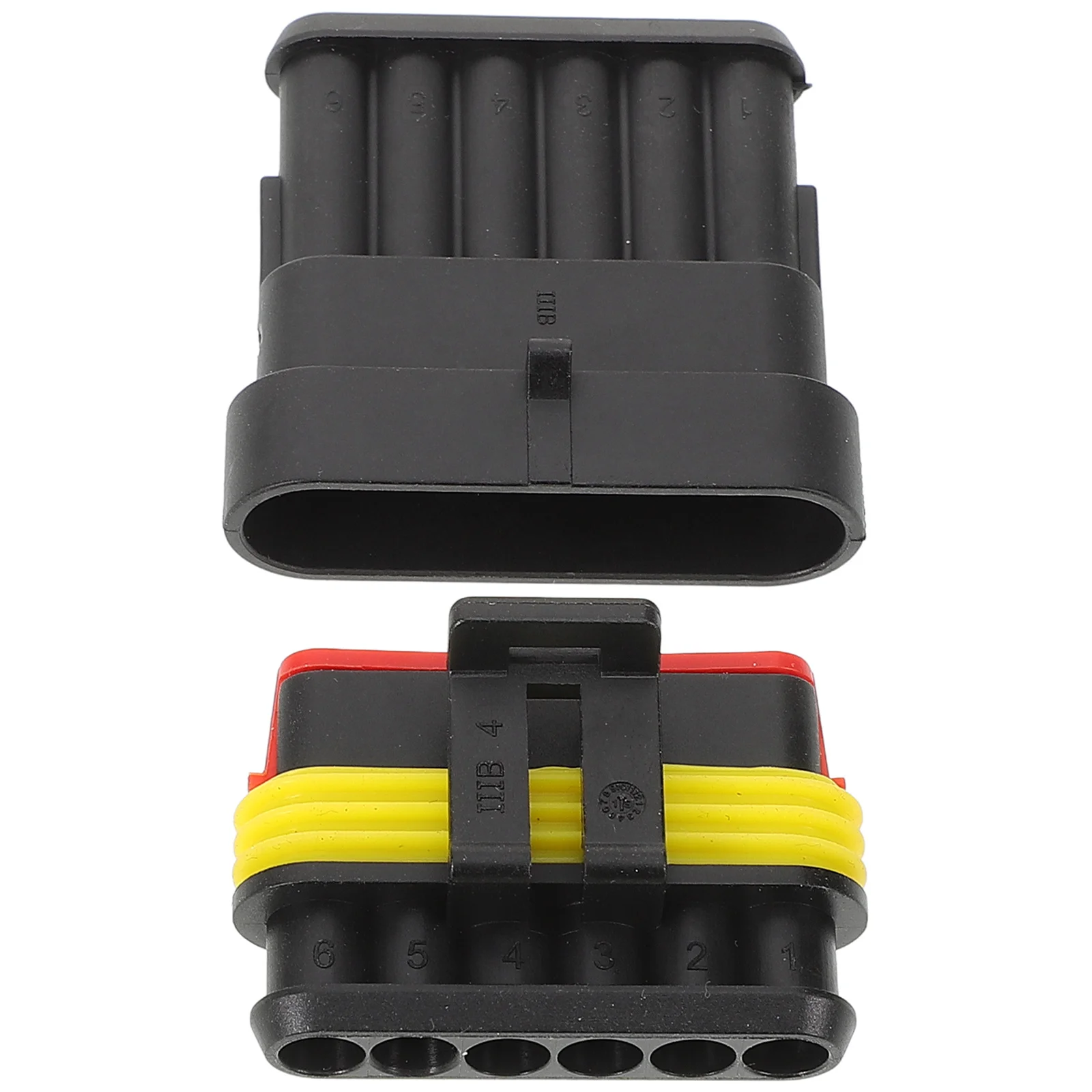 

1 set Waterproof Connector Male Female Plug Car Wire Adapter Marine Boat Engine Components Electrical Connection Kit 6 Way