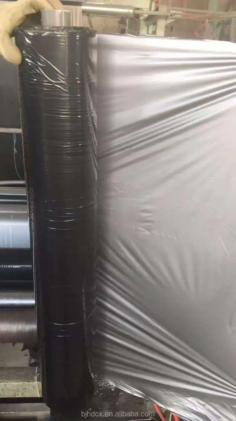 2025 فيلم بلاستيكي زراعي مزدوج اللون فضي وأسود منتجات بلاستيكية عالية الجودة للزراعة