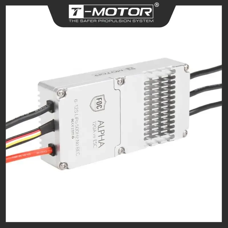 T-MOTOR ALPHA 120A 80A 12S HV FOC ESC Electronic Speed Controller for Brushless Motor Multi-Rotor Drone UAV VTOL