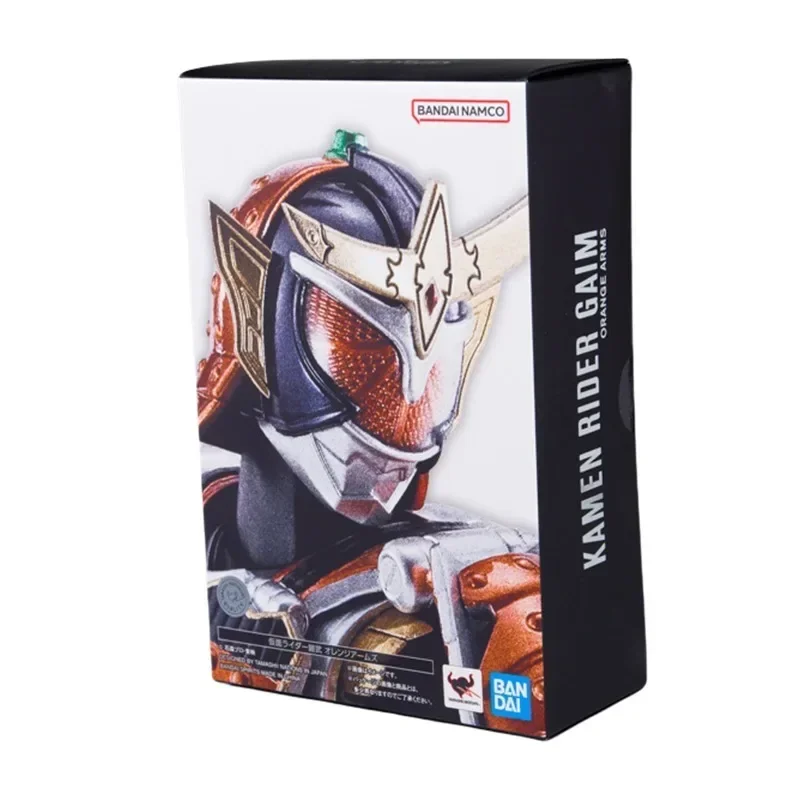 Bandai-Original SHF Kamen Rider Gaim ORANGE figura de ação, modelo de brinquedos Anime, ornamentos colecionáveis para meninos, presentes para crianças, em estoque