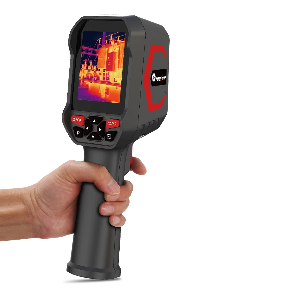 Professional Thermal Imaging Camera 256*192 Real Time Infrared Visible Thermal Imager PCB HVAC Test -20℃~550℃ Laser Pointer