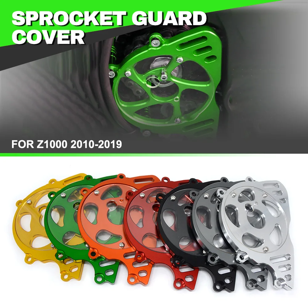 

For KAWASAKI Z1000 2010 2011 2012 2013 2014 2015 2016 2017-2019 Motorcycle Front Sprocket Chain Guard Cover Left Side Engine