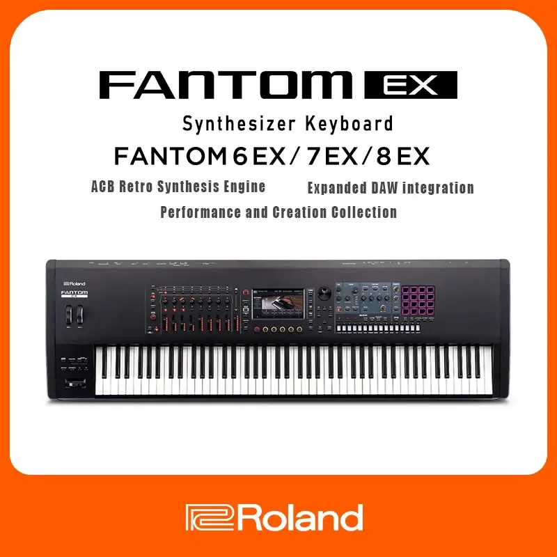 Roland FANTOM-6EX/7EX/8EX Flagship Synthesizer Workstation Electronic Synthesizer Keyboard