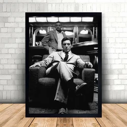 The Godfather Movie Poster and Prints Wall Art Canvas Print Film Role Posters Pictures for Living Room Home Decor Cuadros