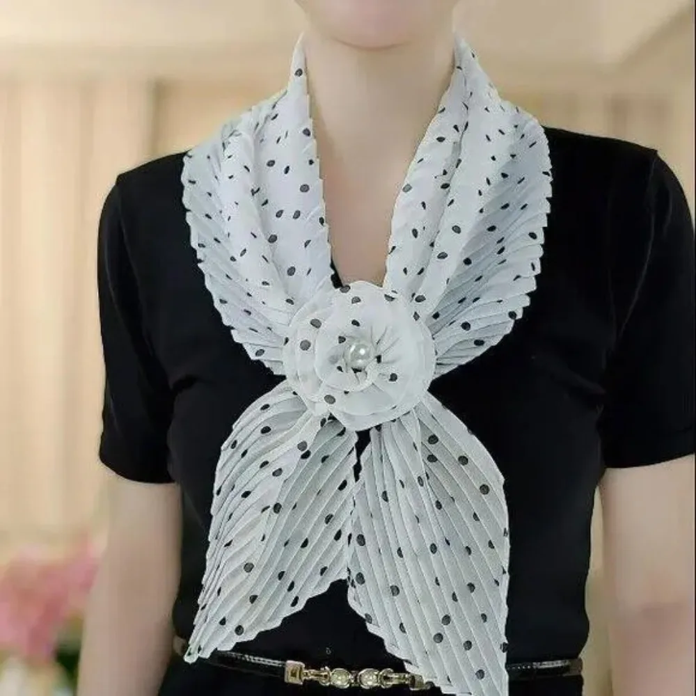 1 bufanda de seda con cuello de rosa para mujer, bufanda cálida con protección para el cuello versátil a la moda, bufanda de seda pequeña para viaje para mujer
