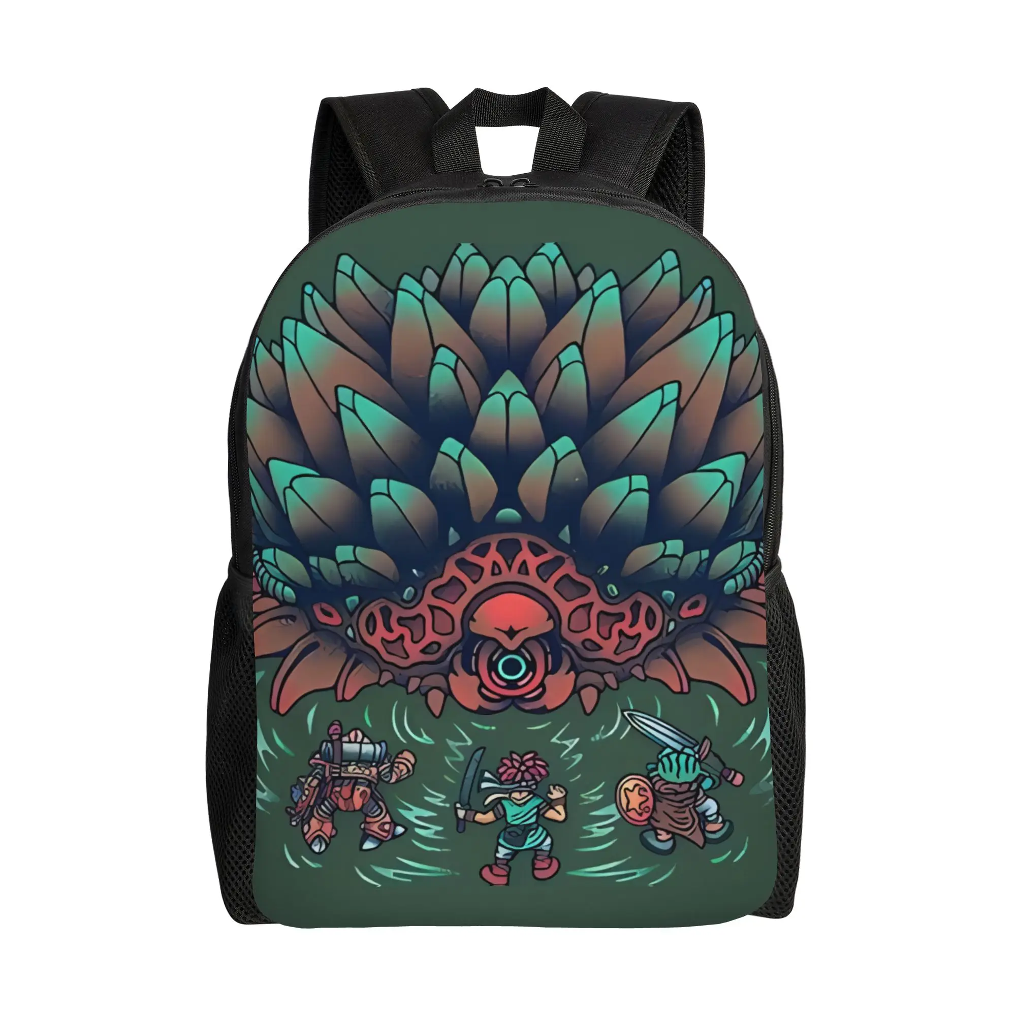 

T Shirtlavos C-Chrono Trigger Backpack Fashionable anime mochila Large Capacity Schoolbag Back To School Season