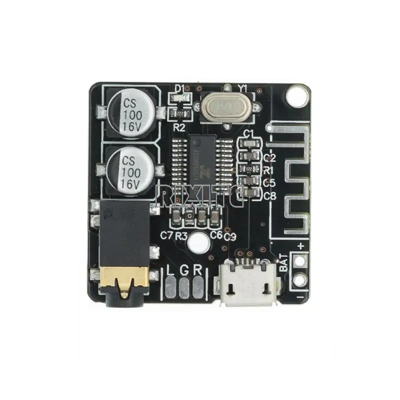 Bluetooth Audio Receiver Board Bluetooth4.1 5.0 MP3 Lossless Decoder Board Wireless Stereo Music Module XY-BT-Mini/VHM-314 V2.0