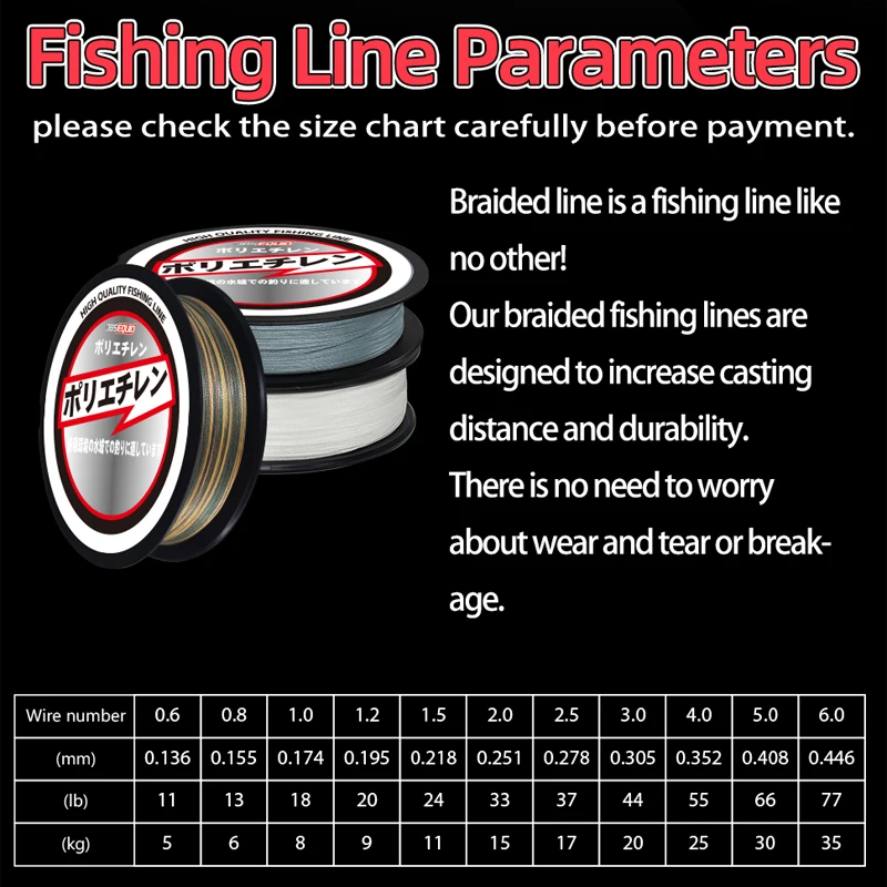 OBSEQUIO Fishing Lines 8 Strands Braided PE Line 100/150/200M Japan Smooth Multifilament Line Sea Fishing Wire Carp Fly Line