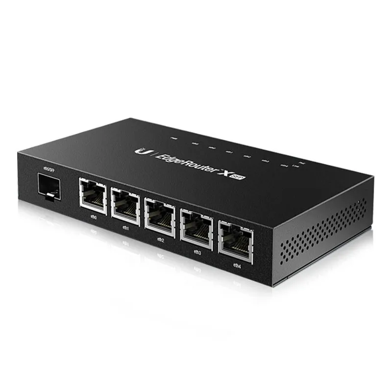 UBNT  ER-X-SFP 5-port mini gigabit wired router for non-POE Standard Home Office use