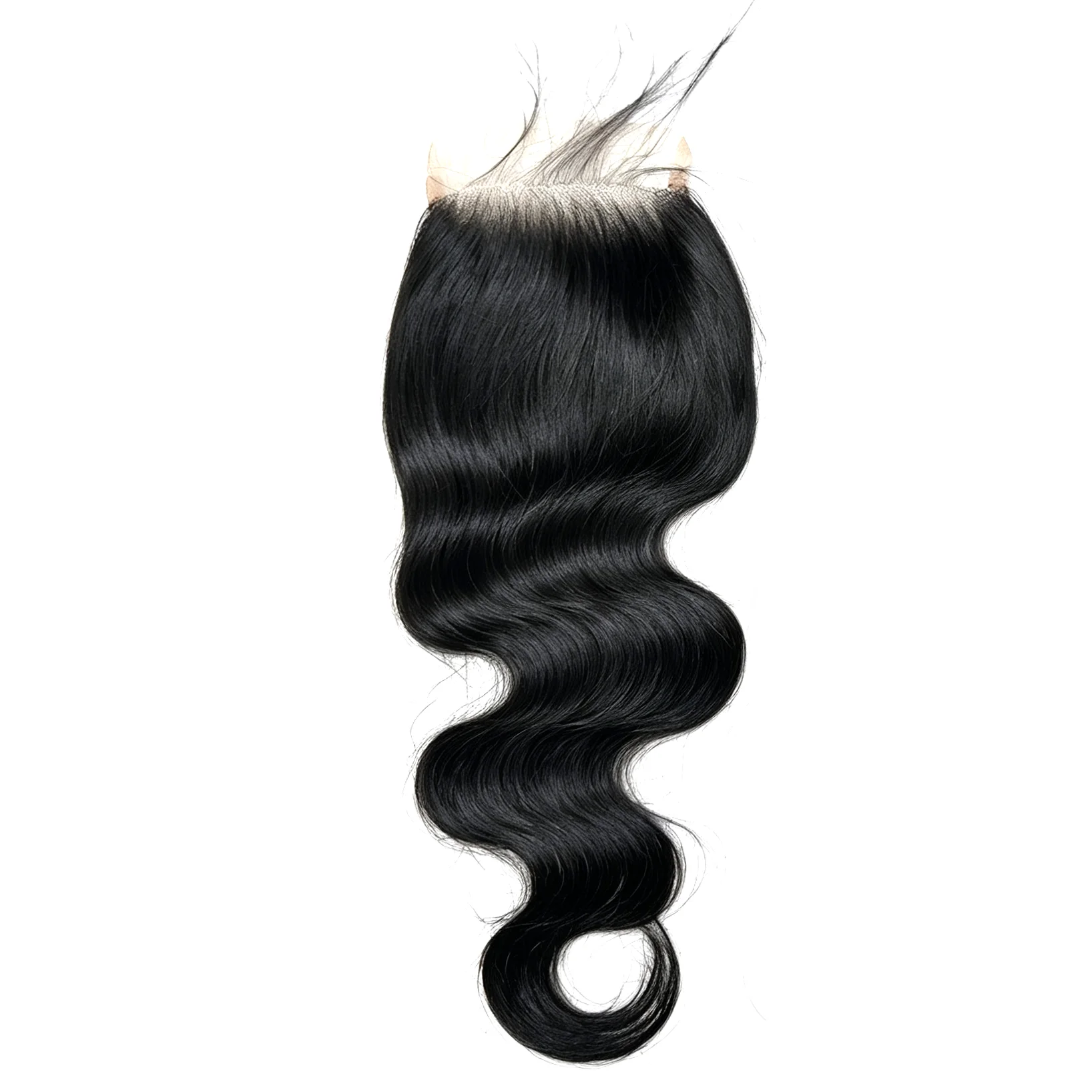 4x4 HD Transparent Lace Closure 18 Inch Natural Black 4x4 Closure Raw Hair Bundles Body Wave Bundles Brazilian Human Hair Bundles And Weaves Raw Hair Bundles Deals 100% Human Hair