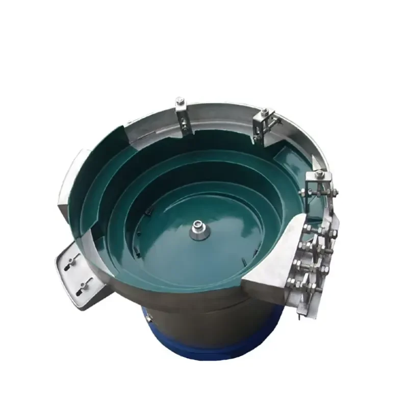 Custom Vibrating Bowl Feeder 500mm for Nail Bolt Fastener Automatic Parts Sorting and Feeding Machine Industrial Assembly