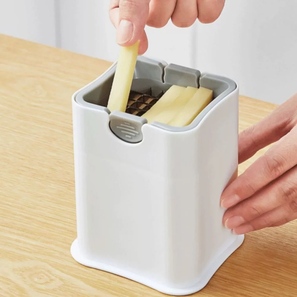 Quick Cut French Fry Cutter Hand Press Efficient Potato Slicer Effort-saving Household Carrot Dicing Artifact Salad