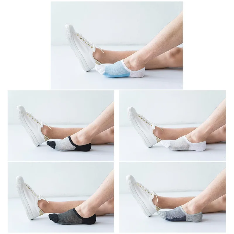 Shaping Teenagers Short Sock Suits for All Season 1Pair Men Socks Stretchy Non-slip Durable Male Socks Hosiery Wholesale 2026New