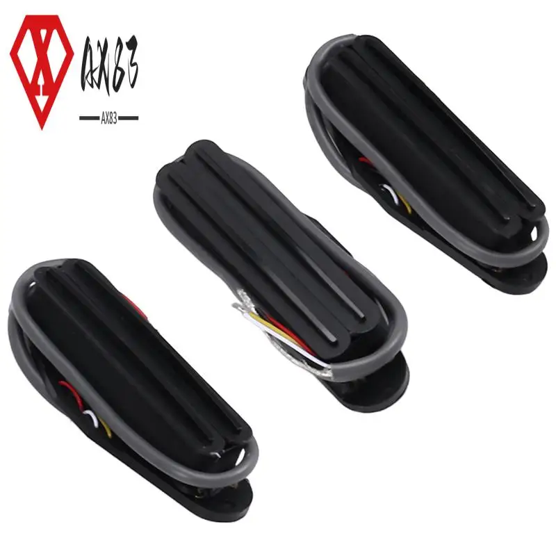 

AX83-3PCS Rails Humbucker Pickup Hot Dual Rails For ST SSS Electric Guitar