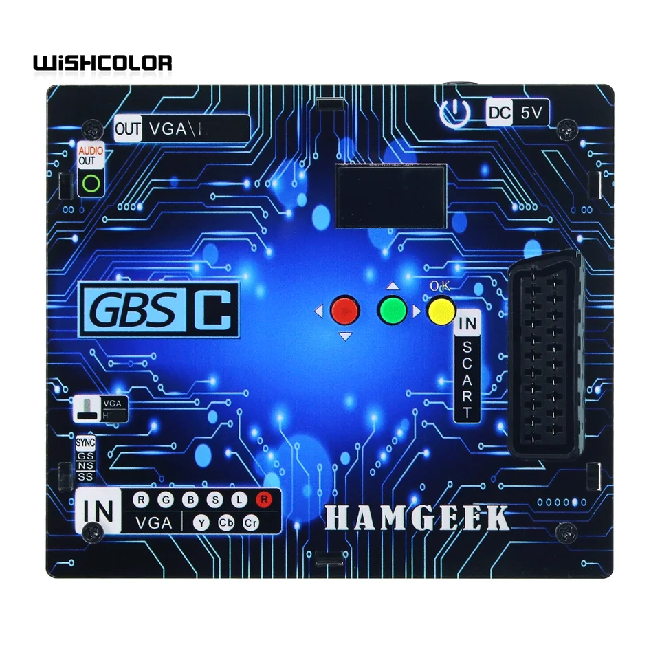 HamGeek GBSC Converter GBS Control Retro Video Game Signal
