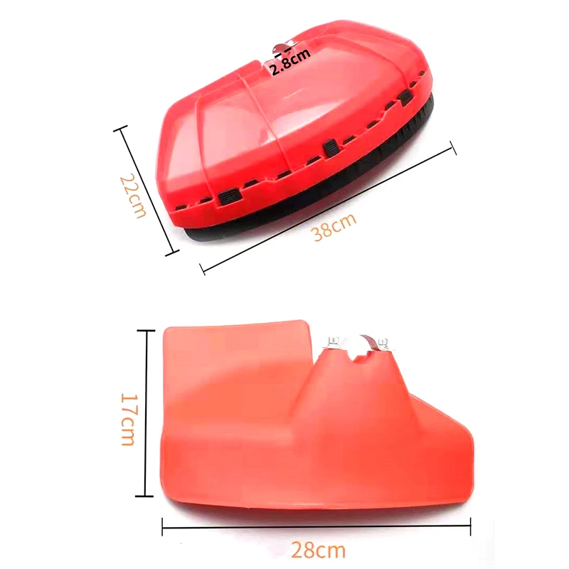 1PC Mower Grass Guard Tools Universal Brush Cutter Shield Mower Protection Baffle Petrol Brush Cutter Grass Accessories