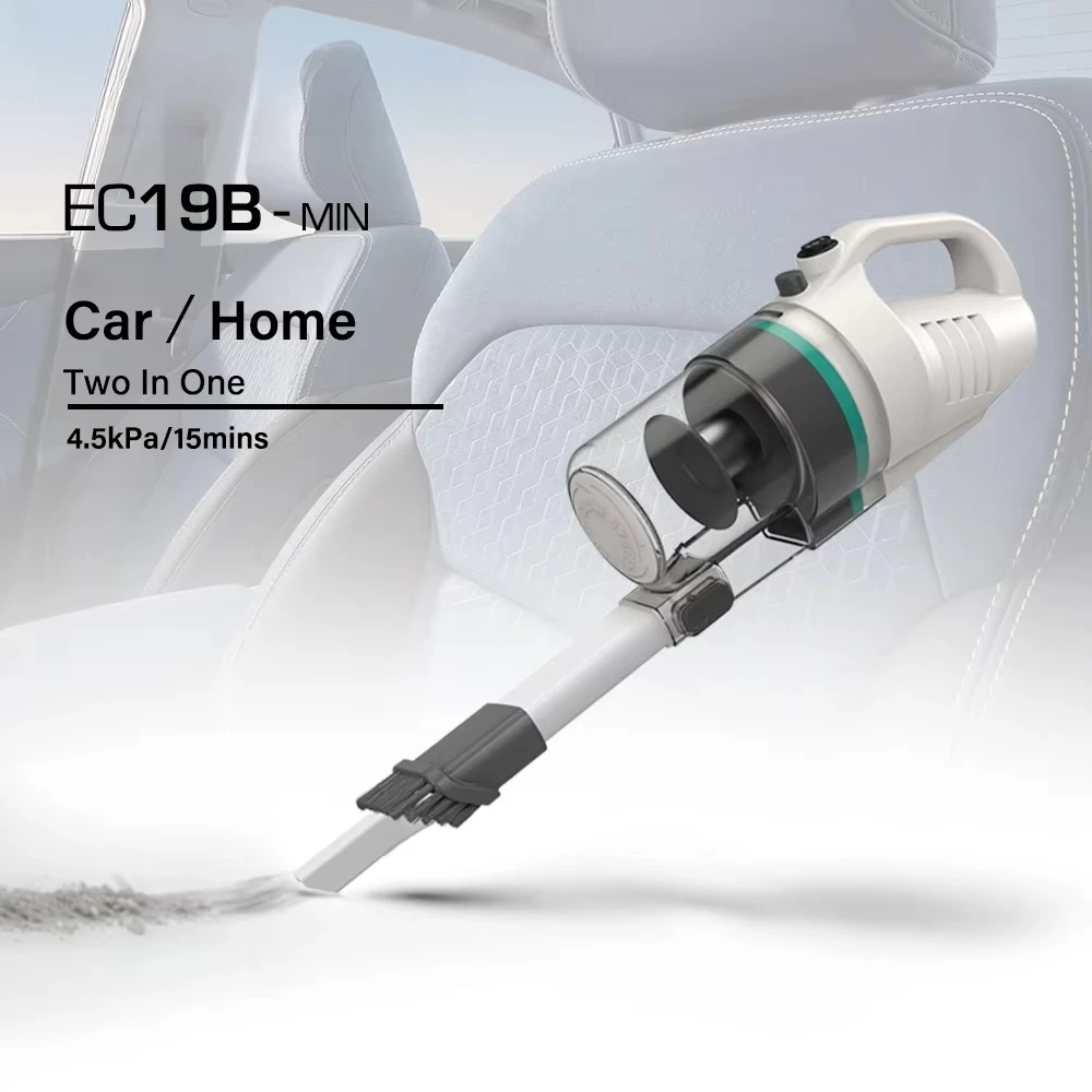 Multifunctional Handheld USB Mini Light-weight Dry Function Cordless Cyclone Car Vacuum Cleaner Home Car Cleaning Machine