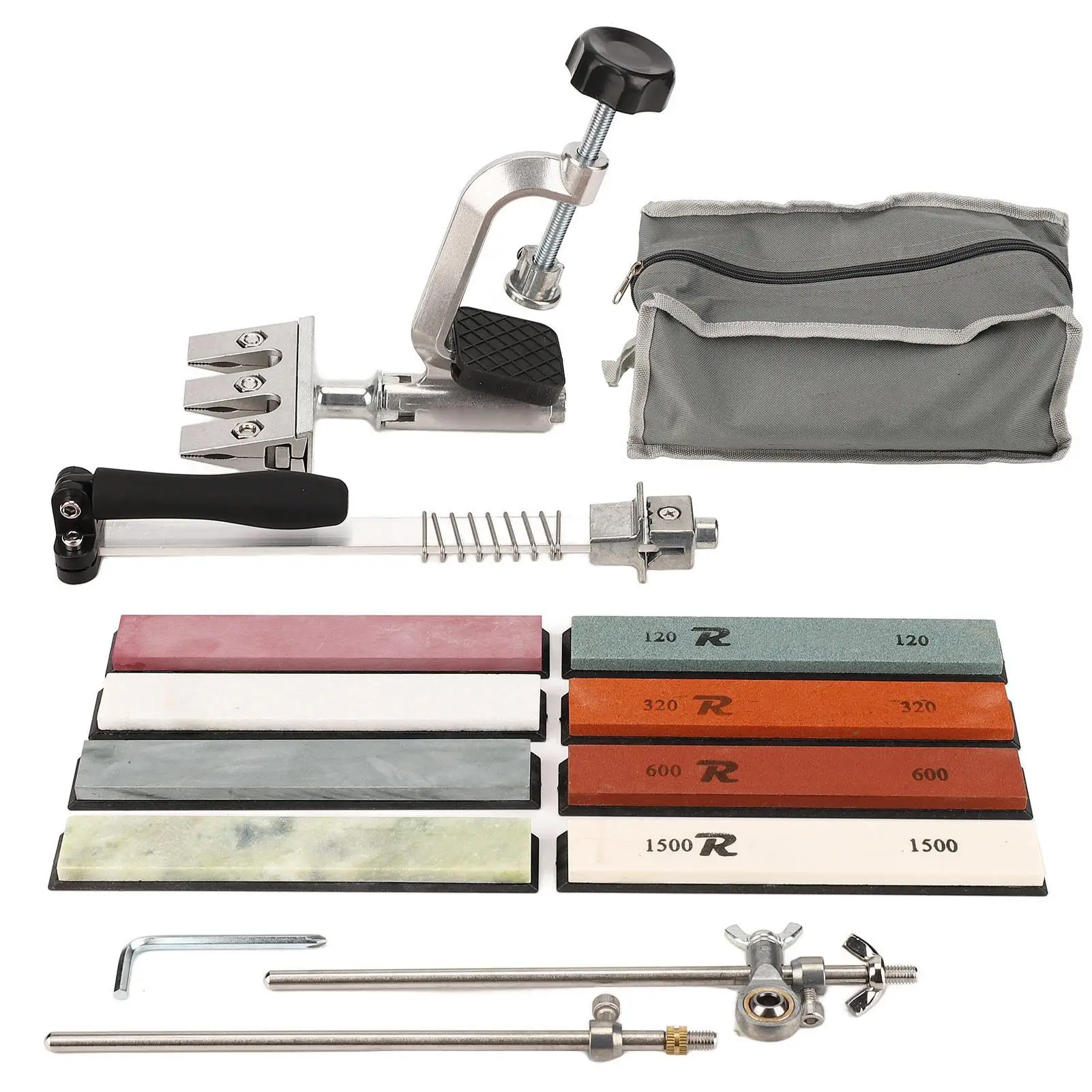 

Профессиональный набор точилок для ножей с фиксированным углом, система точильного камня для кухни, прочный и простой в эксплуатации