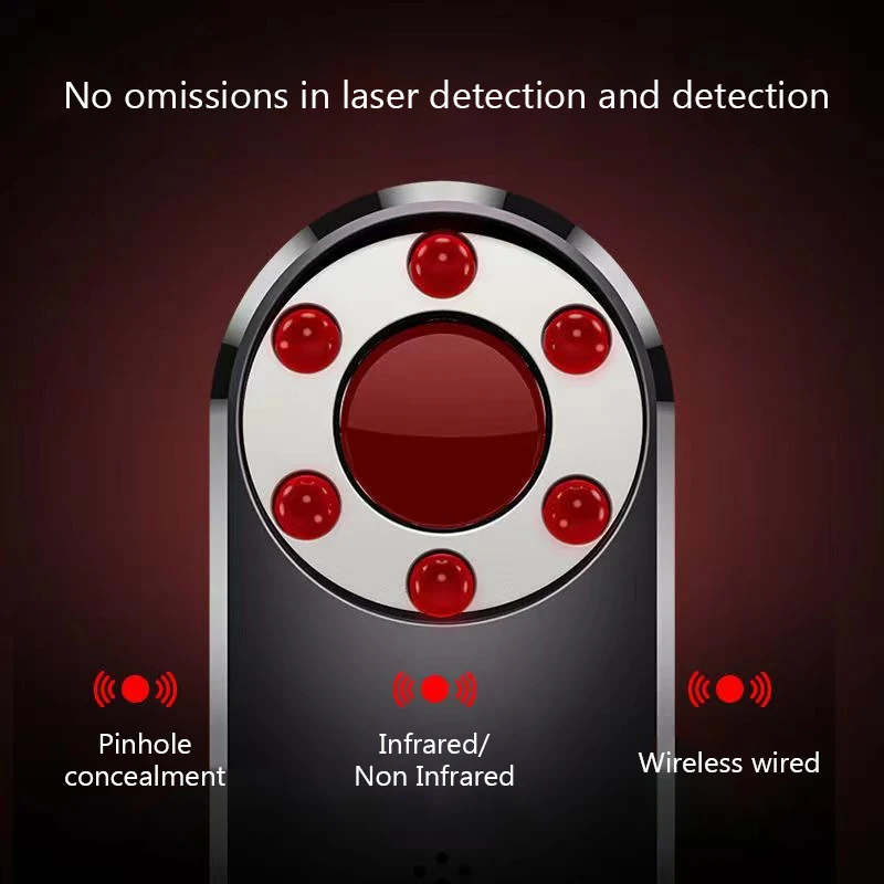 AK400 Wireless Infrared Detector High Sensitivity Anti Positioning Anti Monitoring Anti Camera Anti Tracking Portable Detector