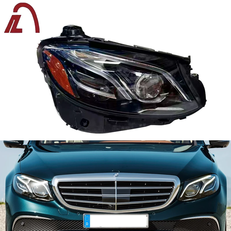 USA Car Lights Led Headlight For Mercedes-Benz E-Class X213 W213 2017-2024 High Configuration W213 Headlights Car Accessories
