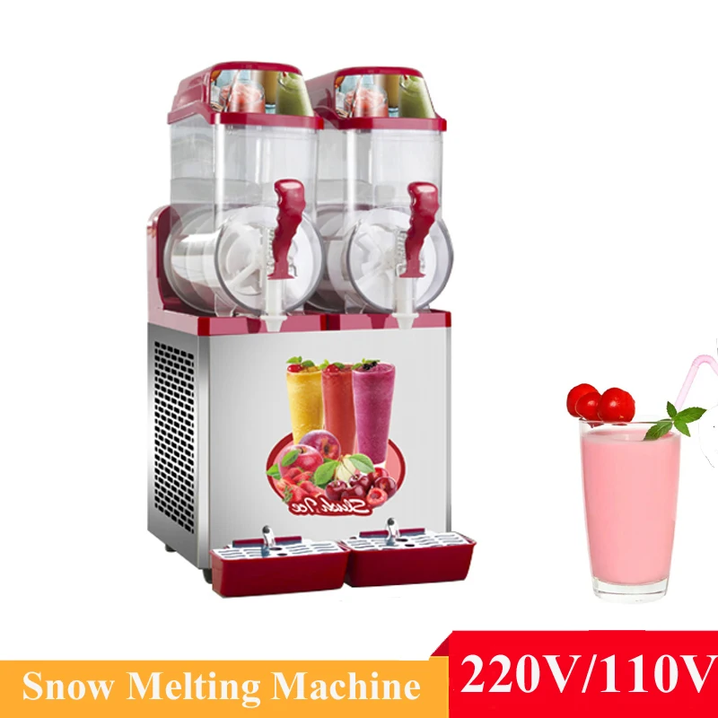 상업용 눈 녹이는 기계 전기 냉동 음료 슬러시 슬러시 만들기 기계 스무디 메이커