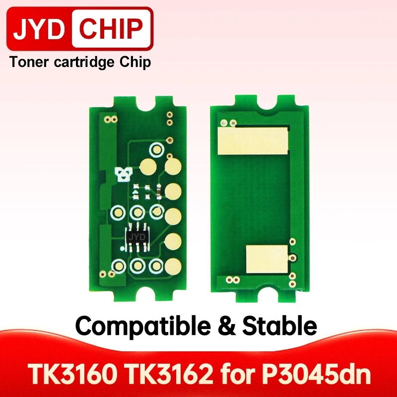 TK3160 Toner Chip TK3162 TK3164 TK3165 Cartridge Reset for Kyocera TK 3160 ECOSYS P3045dn P3050dn P3055dn P3060dn P3045 TK-3160
