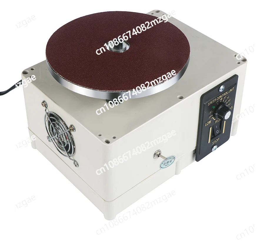 220V Metal Shell Electric Polishing Machine with Speed Control for Sharpening Knives Hair Scissors and Nail Trimmers