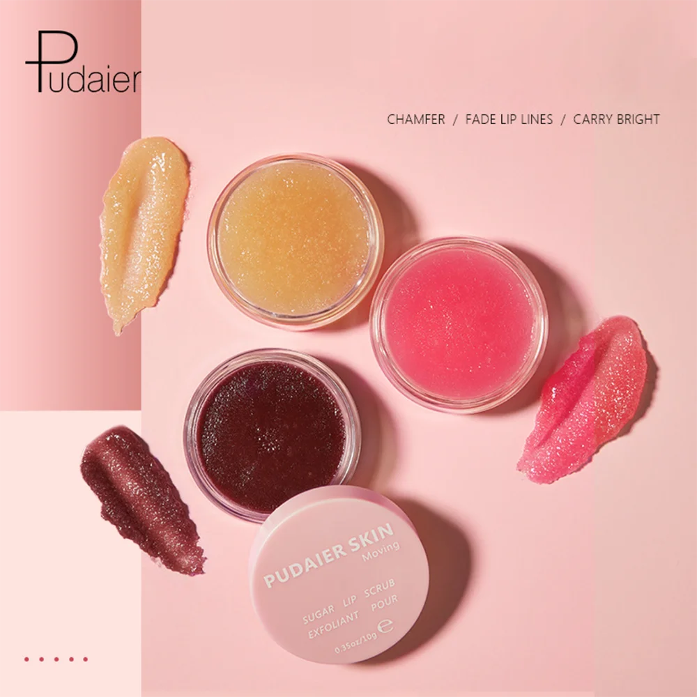 Sugar Pink Lip Scrub For Dark Lips Removal Pinkish Exfoliante Balsamo Labial De Labios Gommage Eclaircissante Pour Le Corps